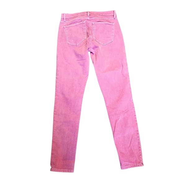 LOFT Modern Skinny Crop Jeans Pink Size 27 / 4 - Picture 7 of 16